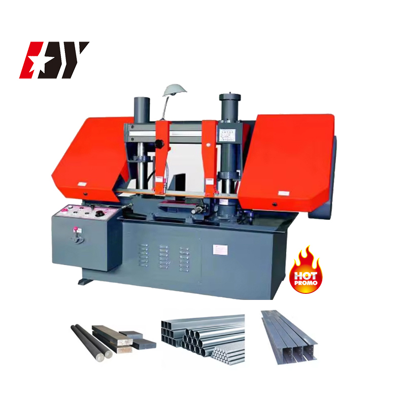 Hot Selling Middle Sized Cut Double Column Horizontal Hydraulic Bandsaw Machine